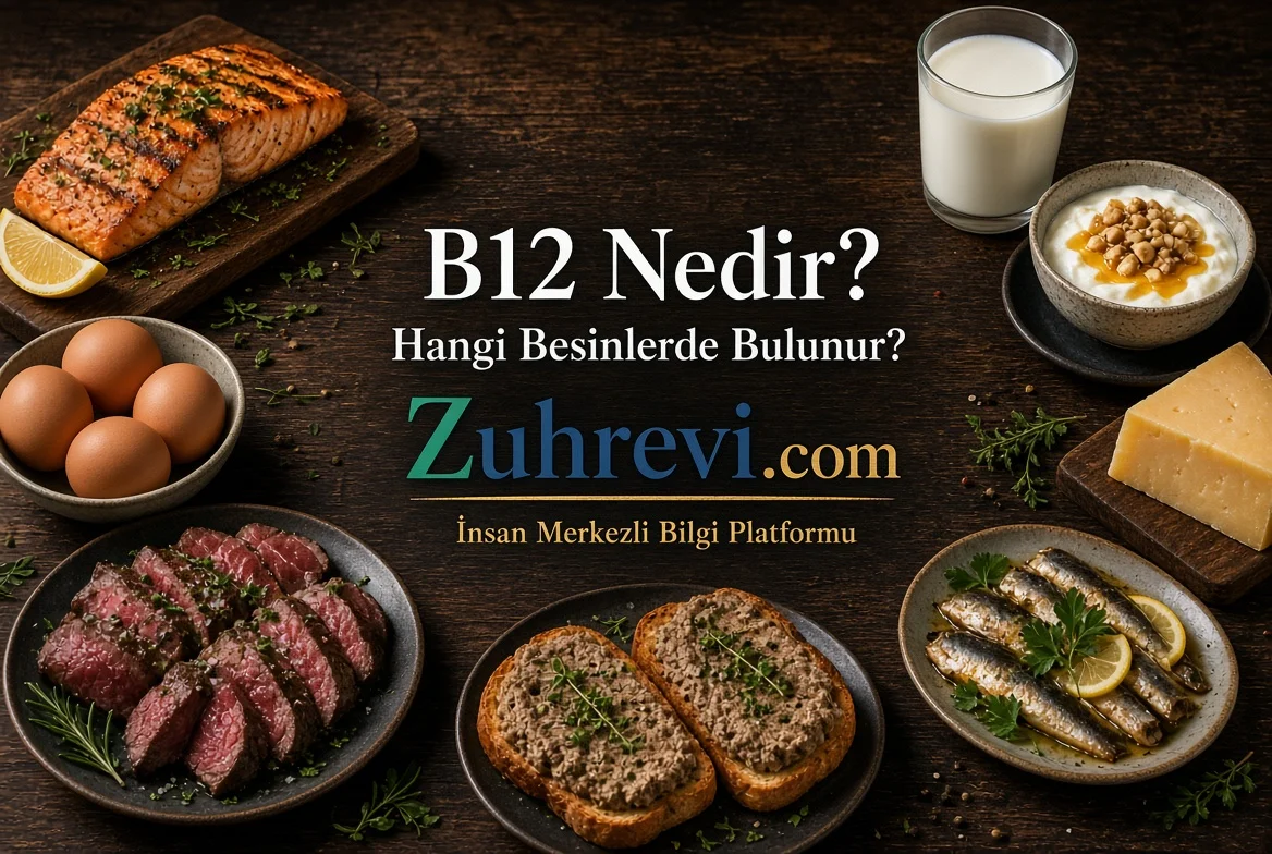 B12 Nedir, Hangi Besinlerde Bulunur?
