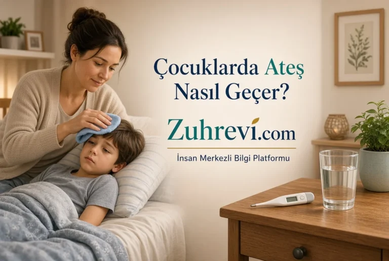 Çocuklarda Ateş Nasıl Geçer? Evde Bakım ve Alarm