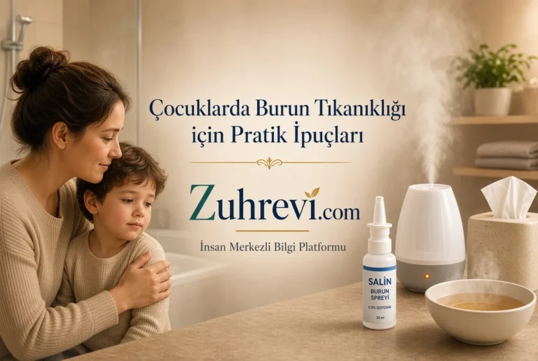 Çocuklarda Burun Tıkanıklığı için Pratik İpuçları