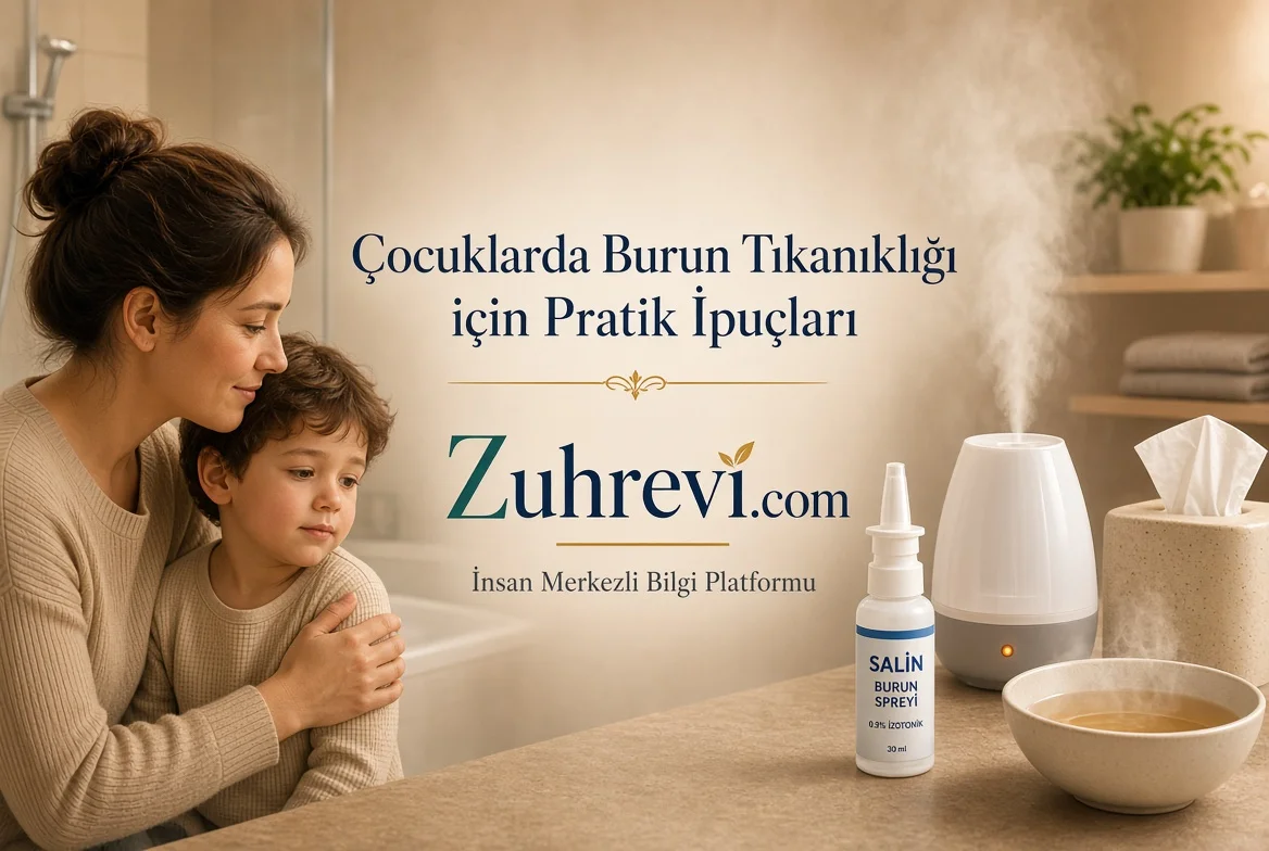Çocuklarda Burun Tıkanıklığı için Pratik İpuçları - Zuhrevi.Com