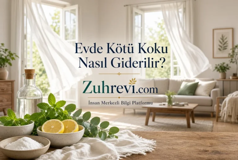 Evde Kötü Koku Nasıl Giderilir?