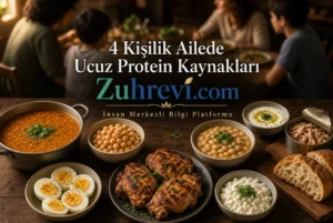 4 Kişilik Ailede Ucuz Protein Kaynakları