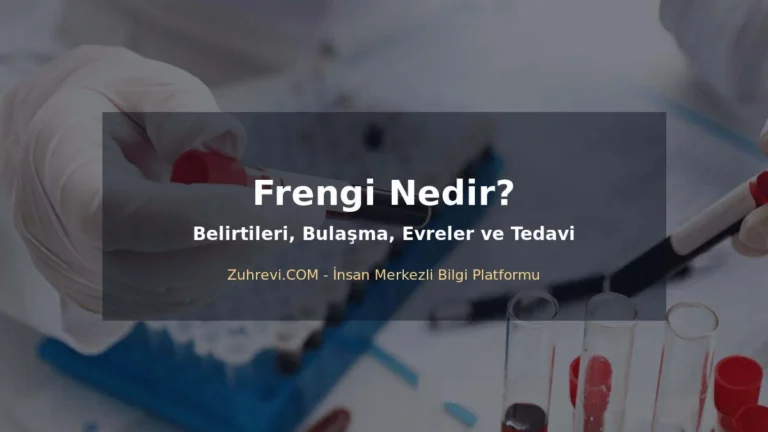 Frengi Nedir? Belirtileri nelerdir